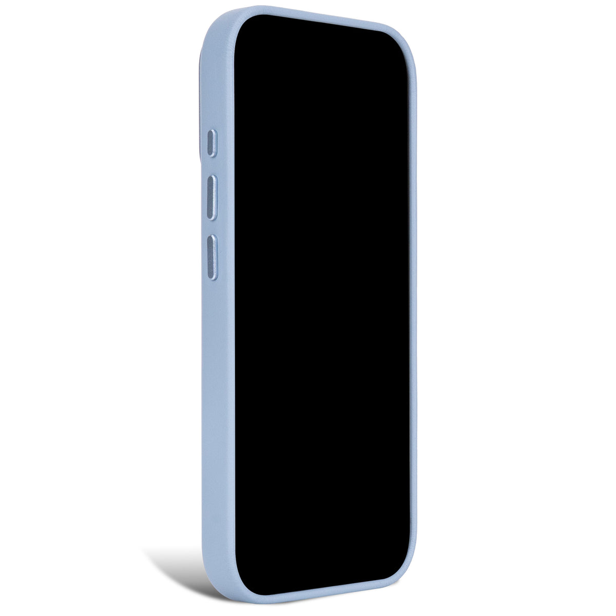 decoded leather Color Skye Blue case