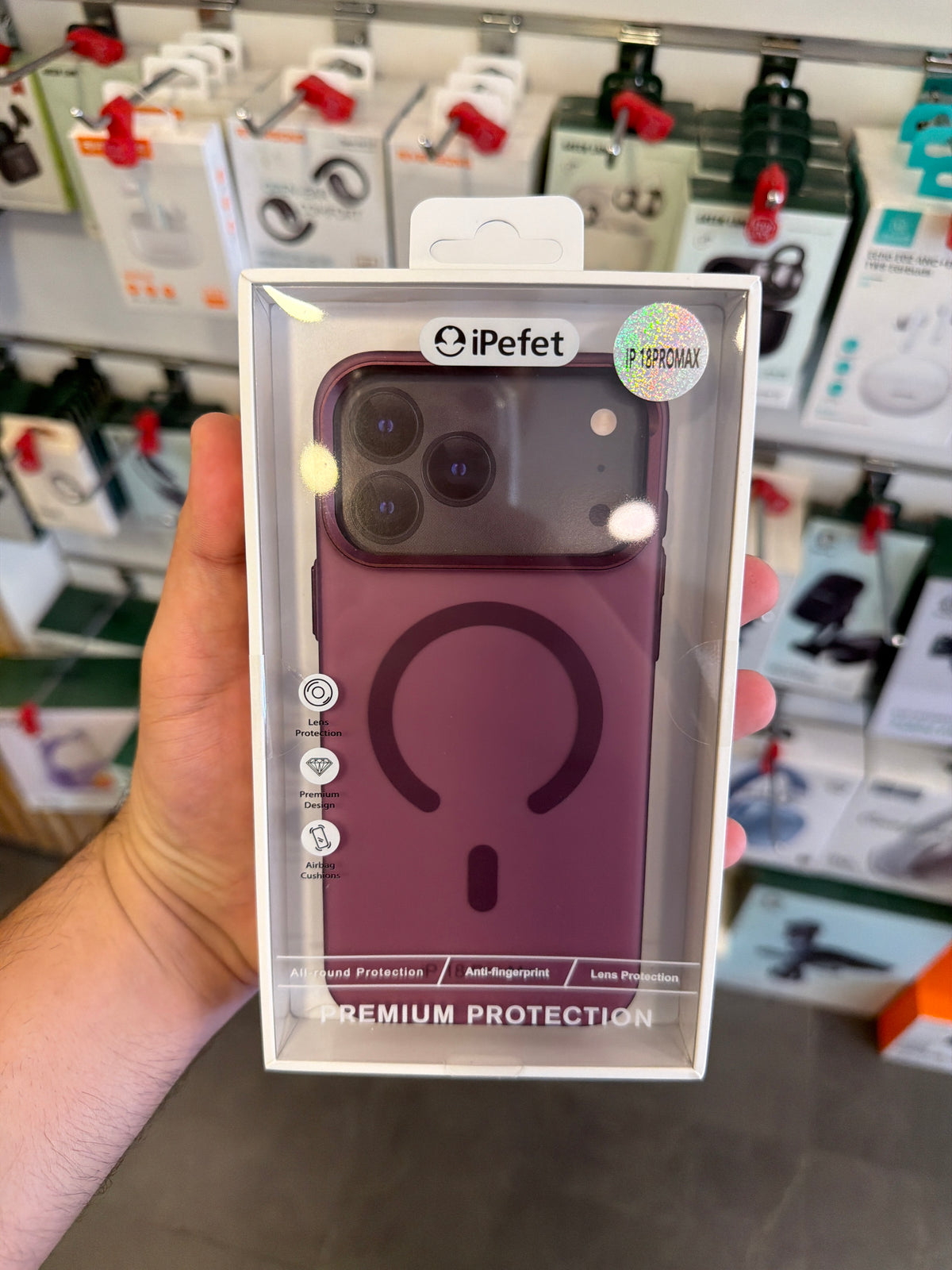 i pefet clear case with magsafe Frosty transparent