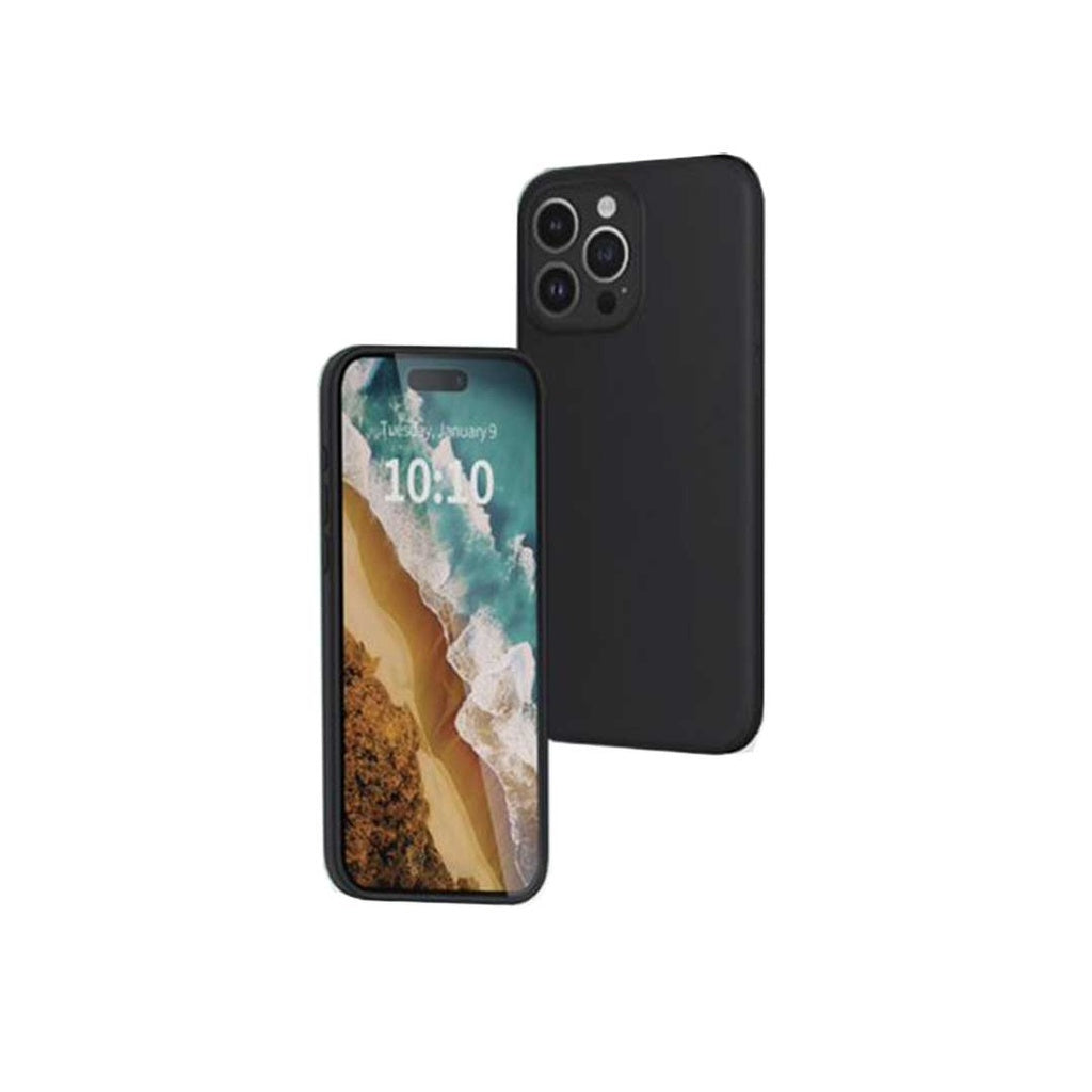 Green Lion Liquid Silicone Case for iPhone 15 Pro Black