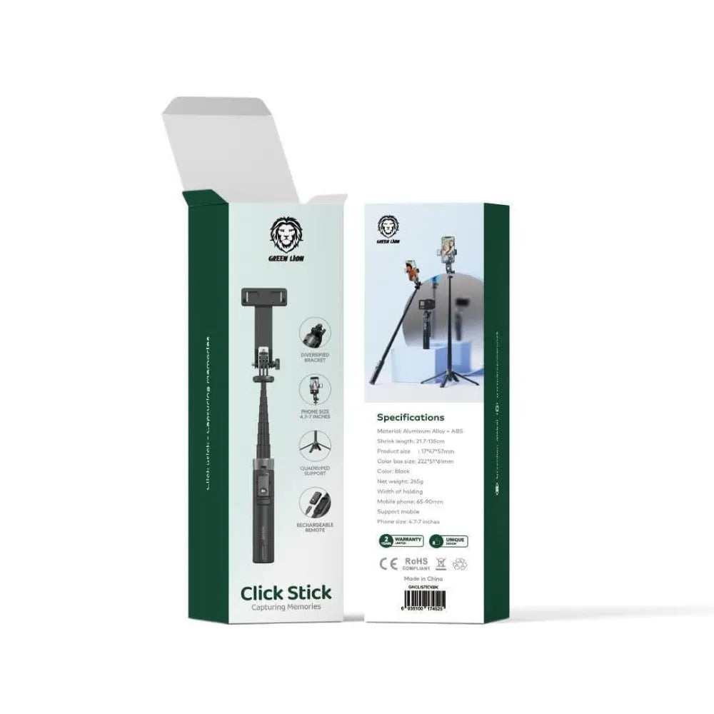 Green Lion Click Selfie Stick