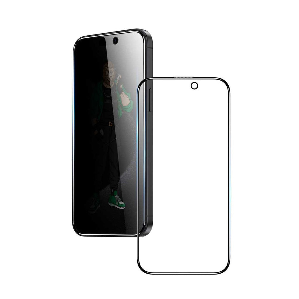 Green Lion 4 In 1 Defender Pack Privacy For iPhone 15 Pro - Transparent