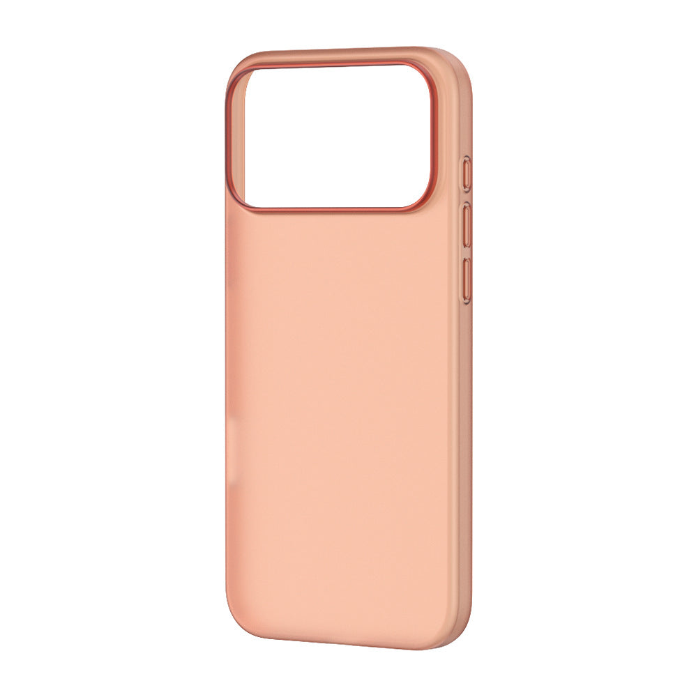piblue Ultra Thin Soft Semi Orange Transparent Matte iPhone 17 pro max / iphone 17 pro