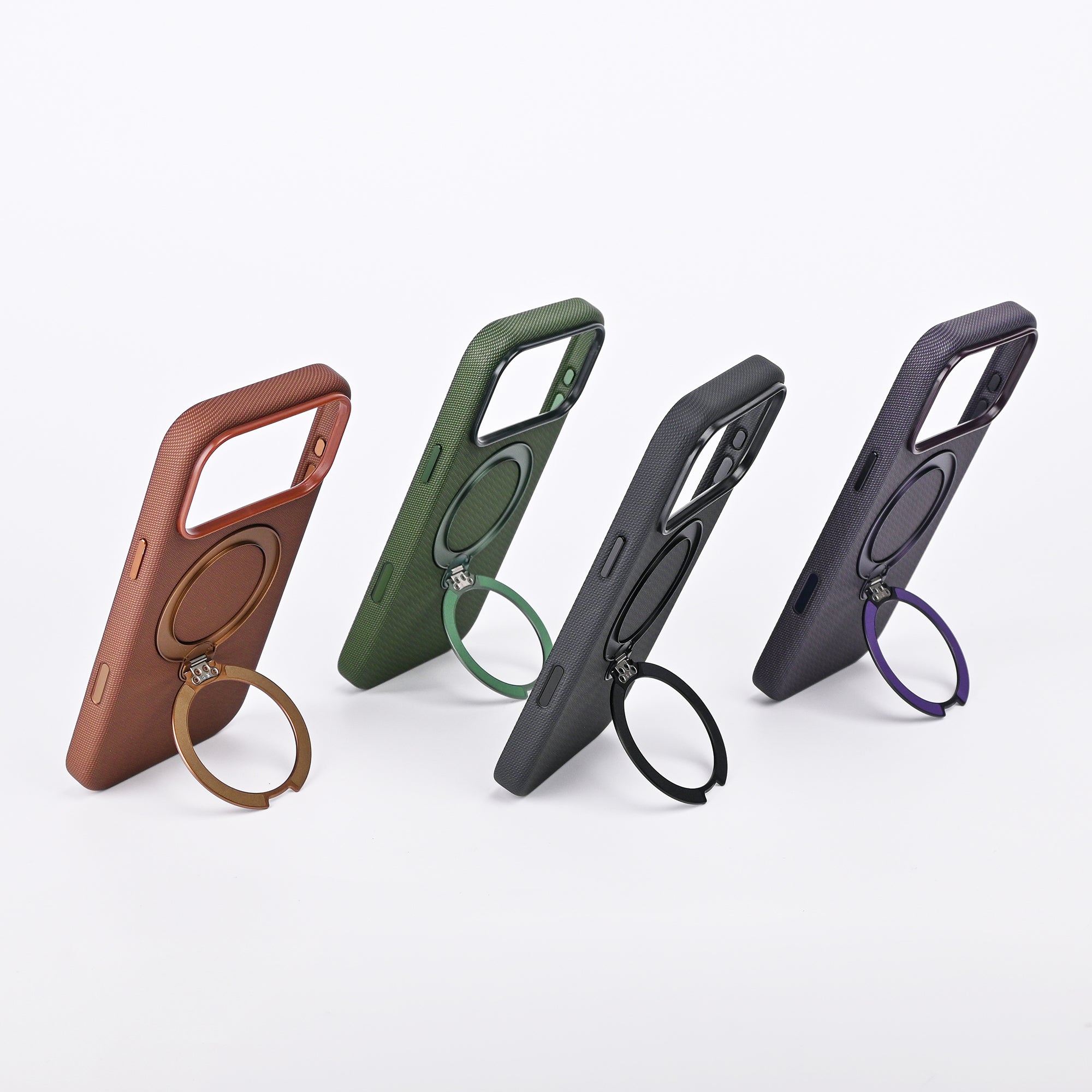 kst design 360 ring cover black grey  for iphone 17 pro / iphone 17 / iphone 17 air