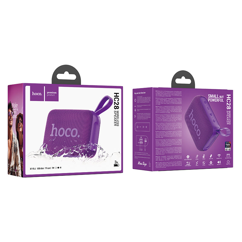 HOCO. HC28 Wireless Sports 8W Speaker (Supports TF, USB, AUX)