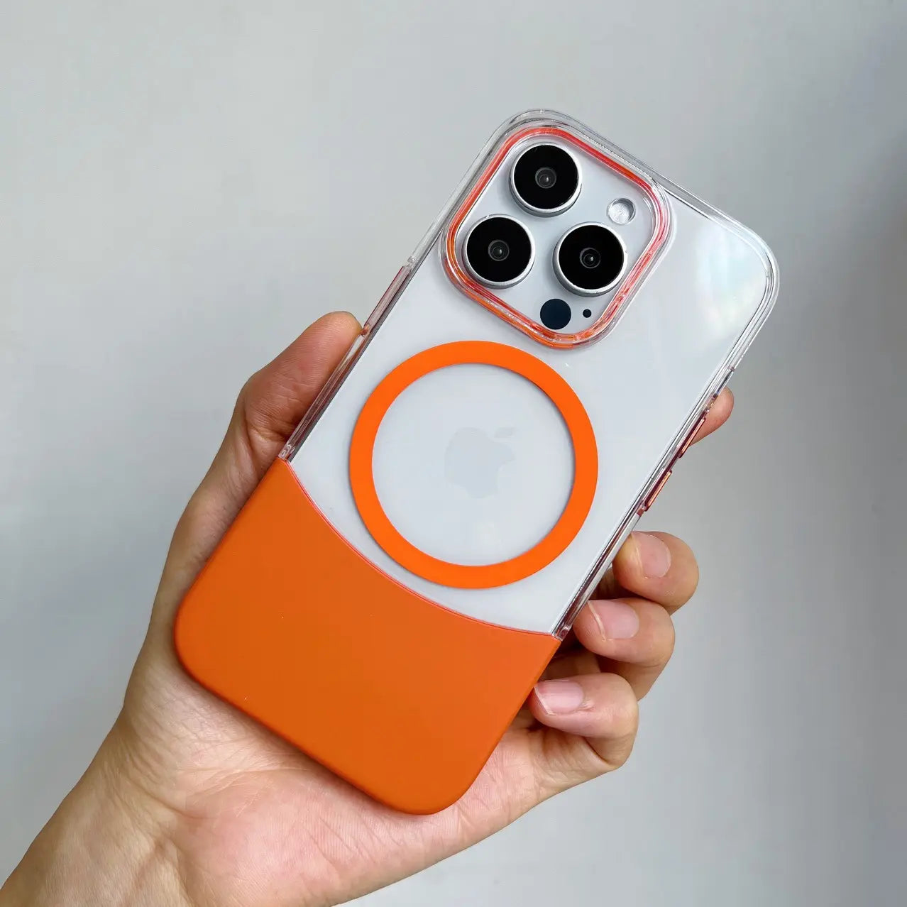 2 in 1 Removable HARD CASE (Anti-Yellowing)