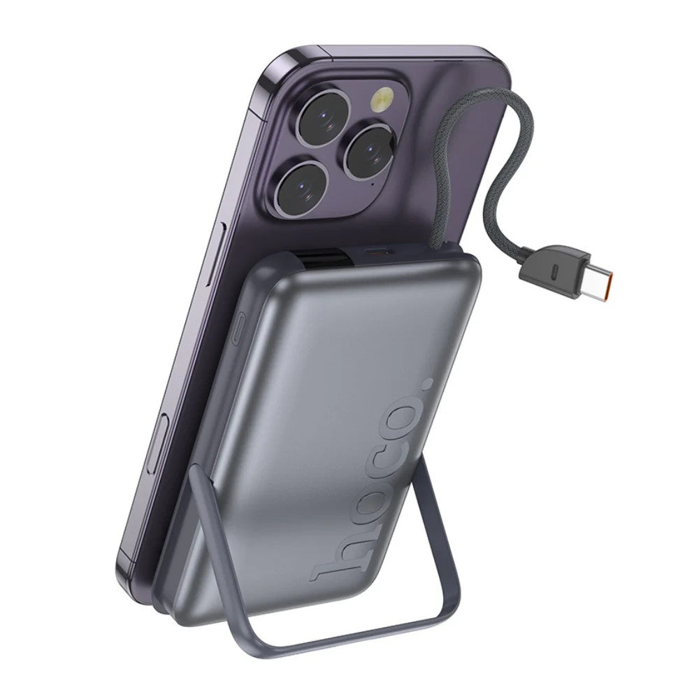 Hoco PD20W Magnetic Power Bank 10000mAh - Grey | Q43