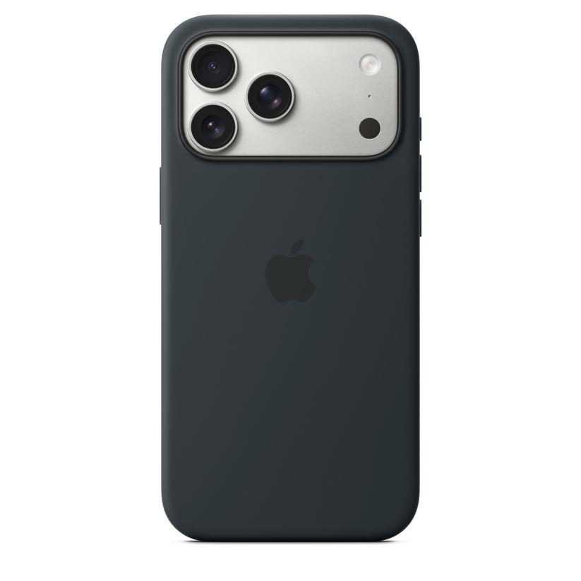 iPhone 17 pro black Silicone Case with MagSafe