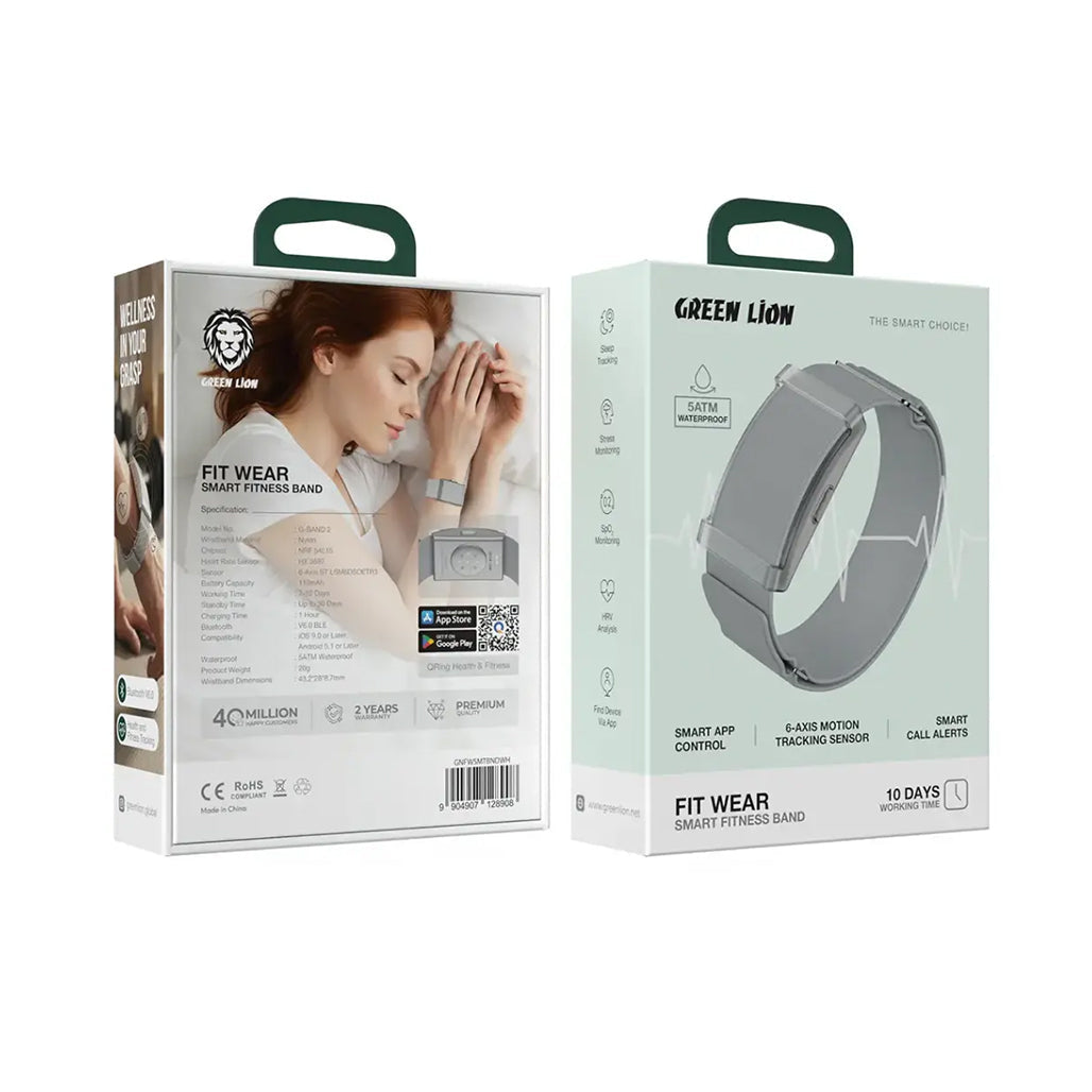 Green Lion Fit Wear Smart Fitness Band