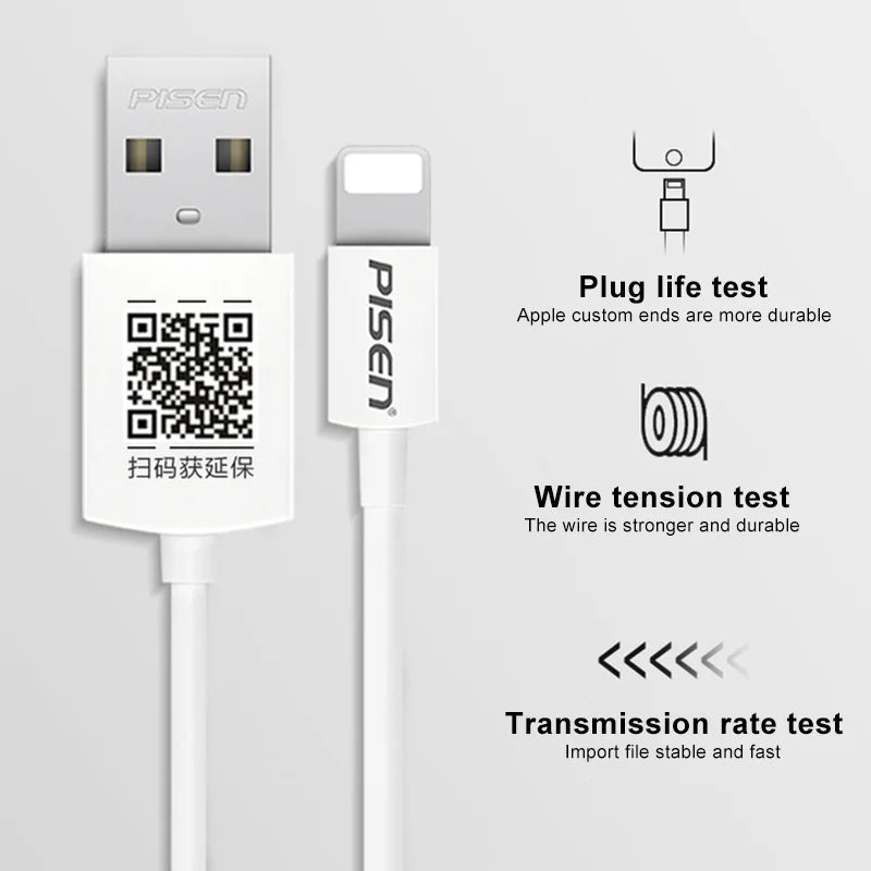 1.5M Lightning to USB-A Cable(white)