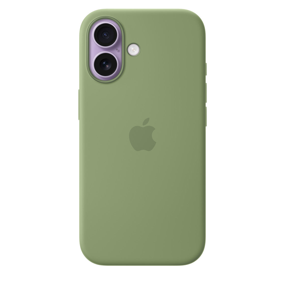 iPhone 17 Silicone Case with MagSafe And Camera Control – Light Moss