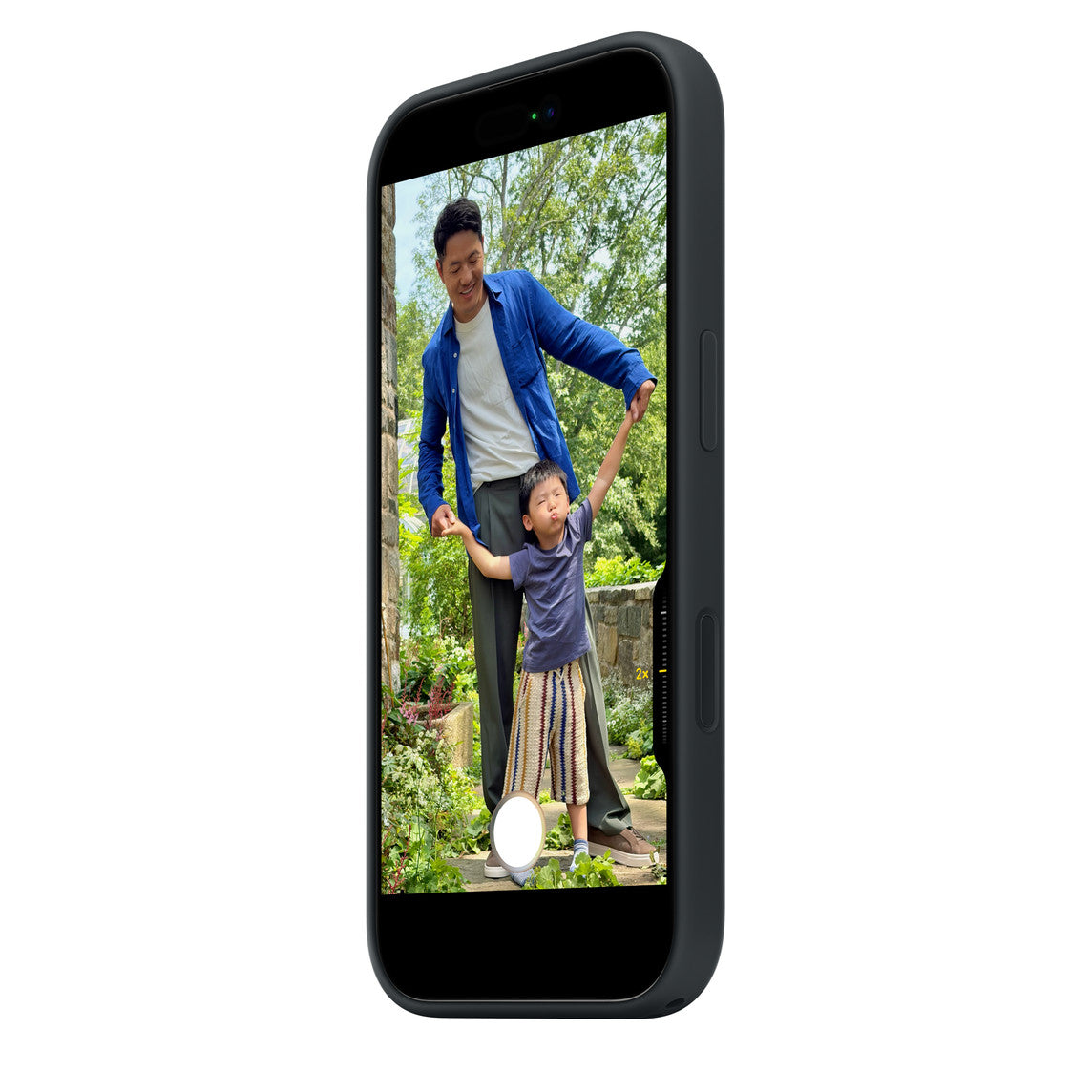 iPhone 17 Silicone Case with MagSafe And Camera Control – Midnight