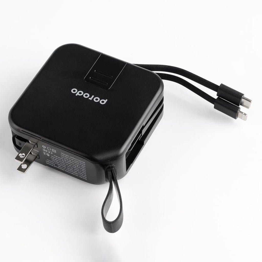 Porodo Magsafe 5in1 10000 mAh Powerbank with Charging Cables UK & EU Plug