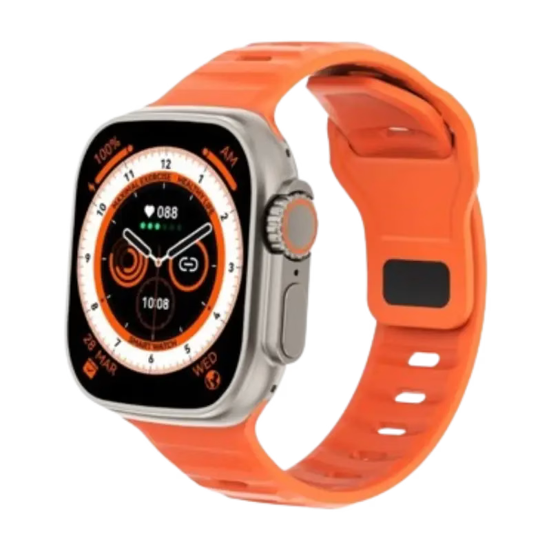 Riversong Motive 5T Watch Titanium + Orange Strap