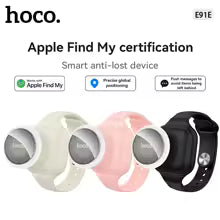 HOCO E91E Mini Smart GPS Tracker Tag Compatible with iOS Apple Find My App Anti-Lost Reminder Car Key Pet Kids Locator Device