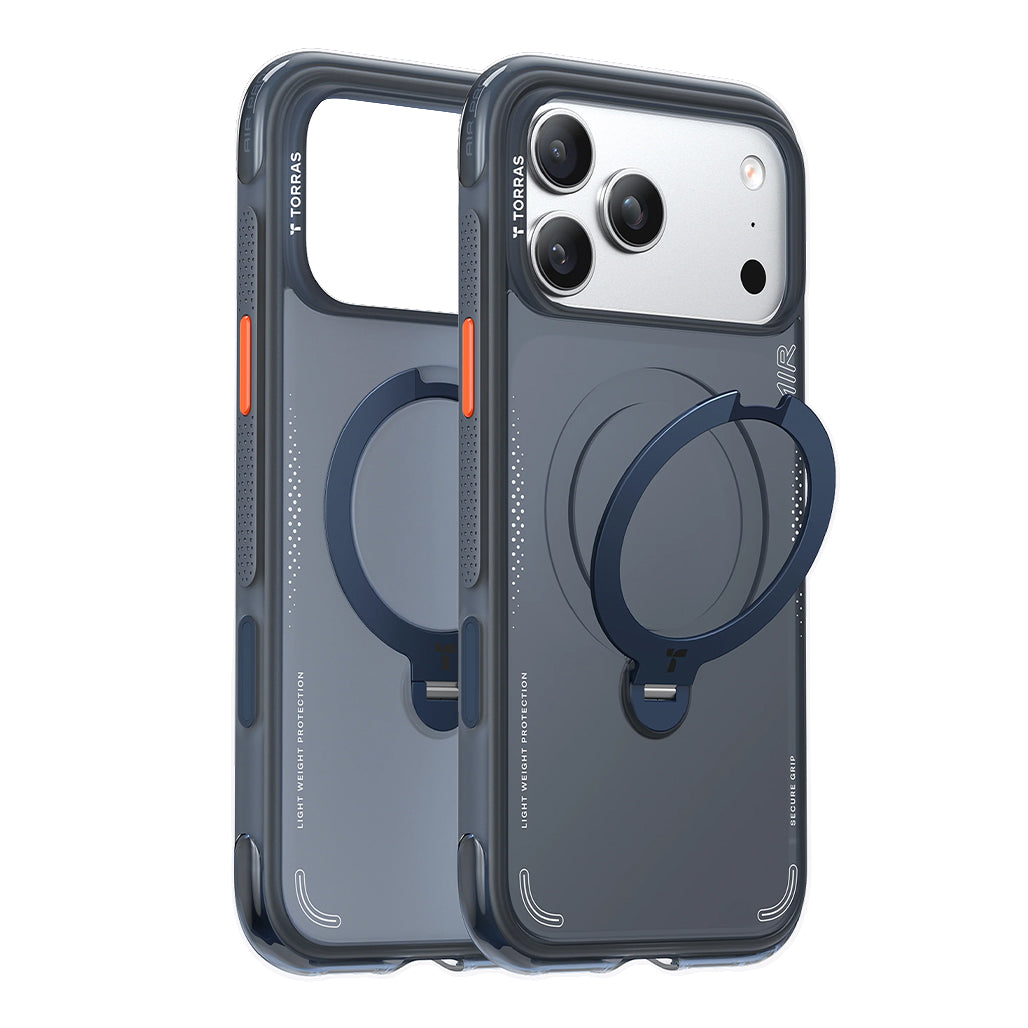 Torras Ostand Q3 Air for iPhone 17 Pro Max - Deep Blue
