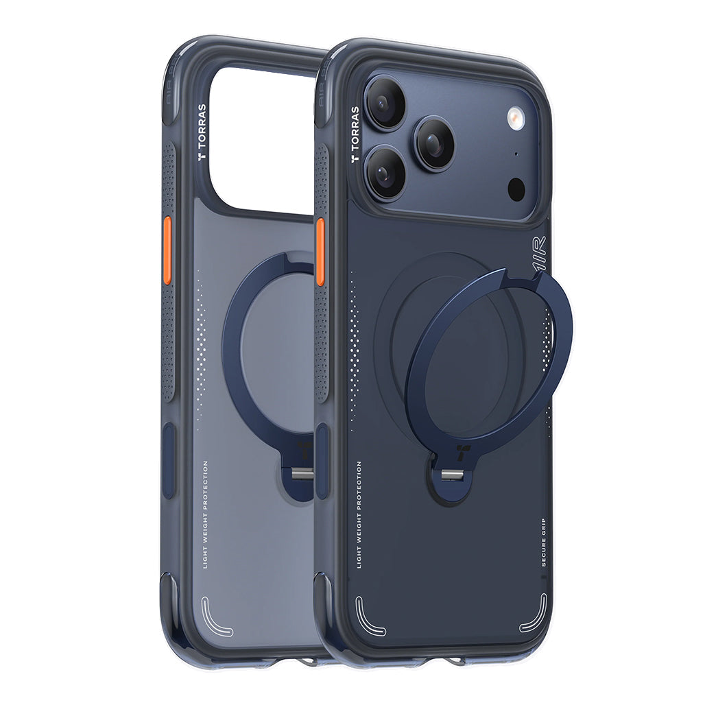 Torras Ostand Q3 Air for iPhone 17 Pro Max - Deep Blue