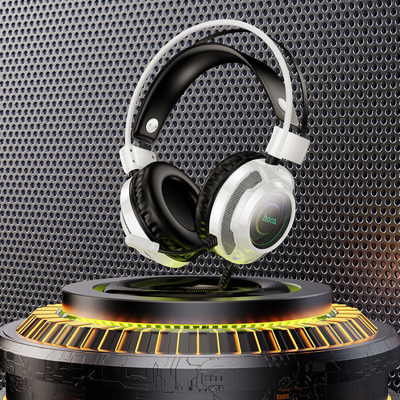 HOCO. Gaming Headset W110 Jack 3.5m + USB7.1 with Microphone (L=2M)