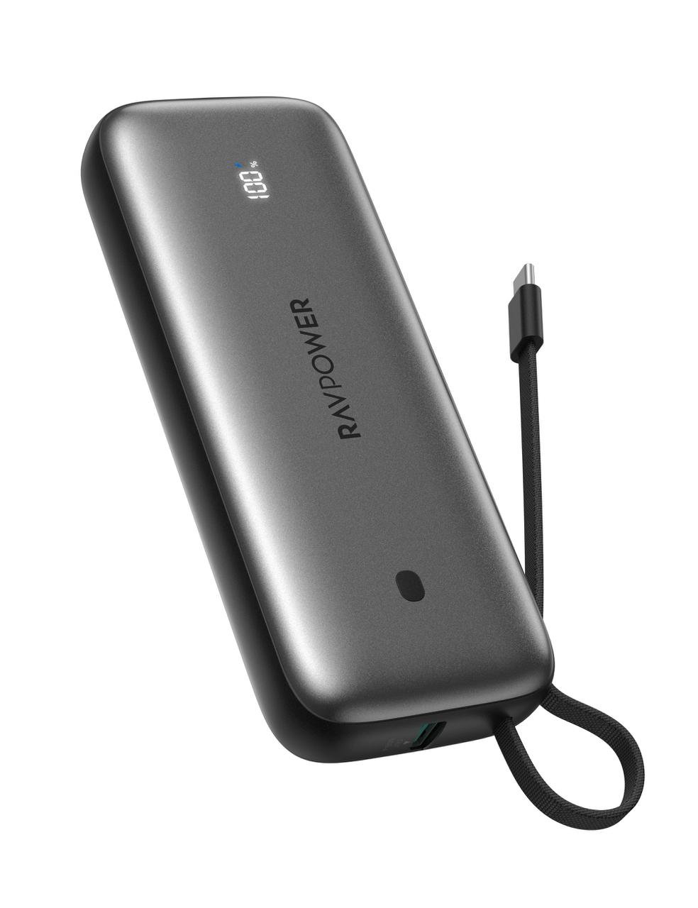 ravpower powerbank 20.000 PD 35W use cable c