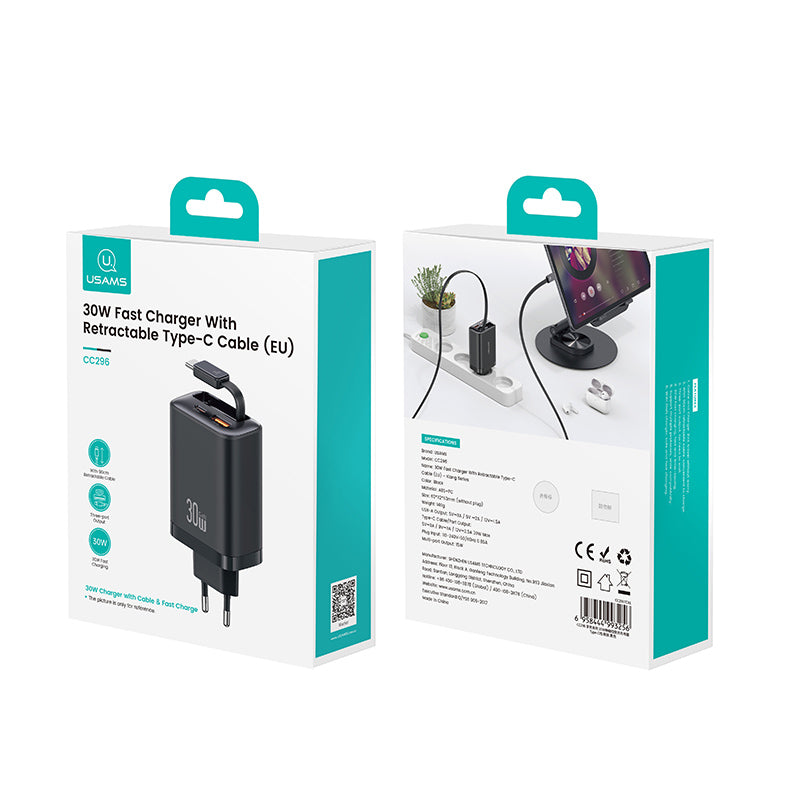 usams 30w fast charger