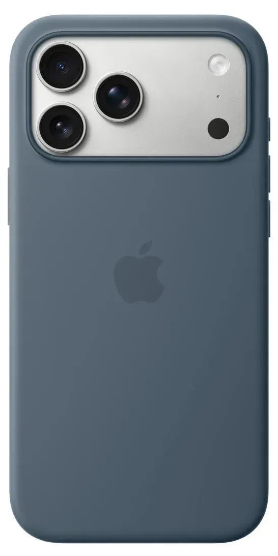 iPhone 17 Pro Silicone Case with MagSafe And Camera Control –  Anchor Blue