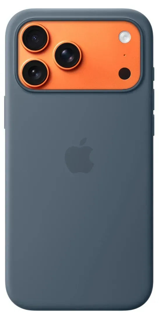 iPhone 17 Pro Silicone Case with MagSafe And Camera Control –  Anchor Blue