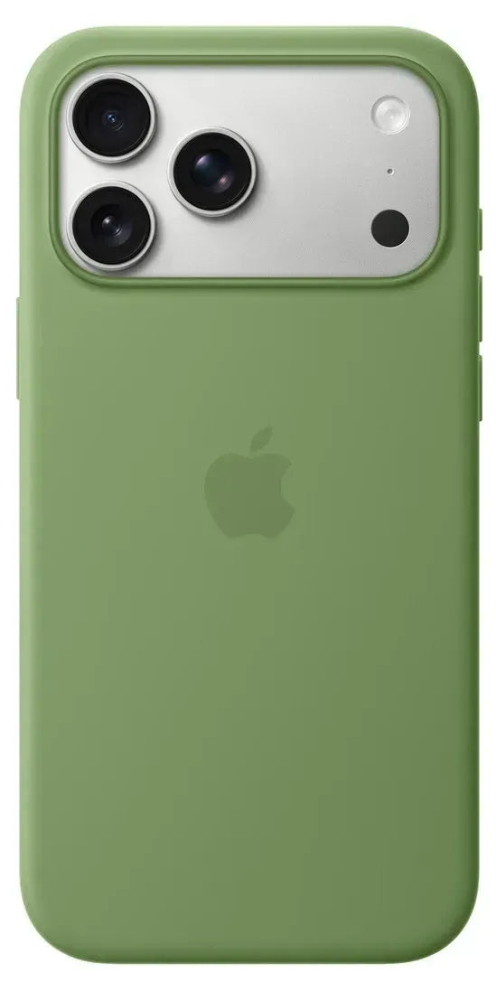 iPhone 17 Pro Max Silicone Case with MagSafe And Camera Control –  Light Moss