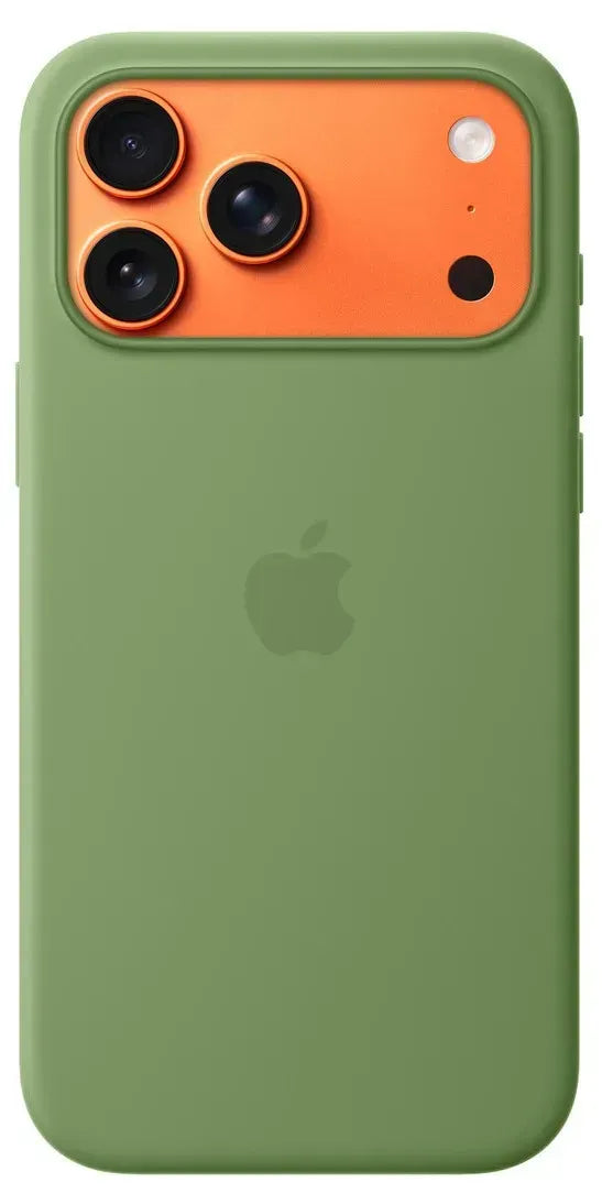 iPhone 17 Pro Max Silicone Case with MagSafe And Camera Control –  Light Moss