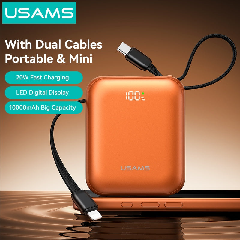 usams power bank 10.000 mah