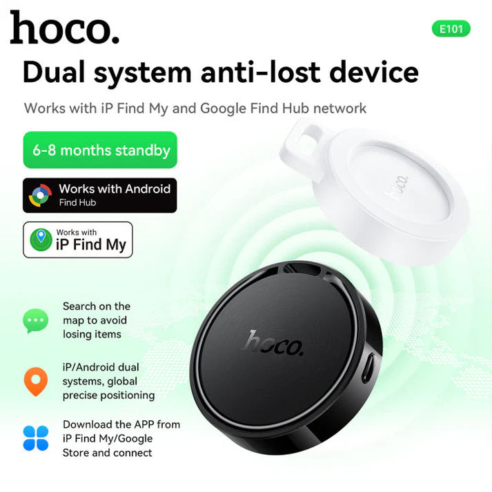 Original Hoco Tracker (kids,car,bike,keychain,pets) with warranty 1 Year