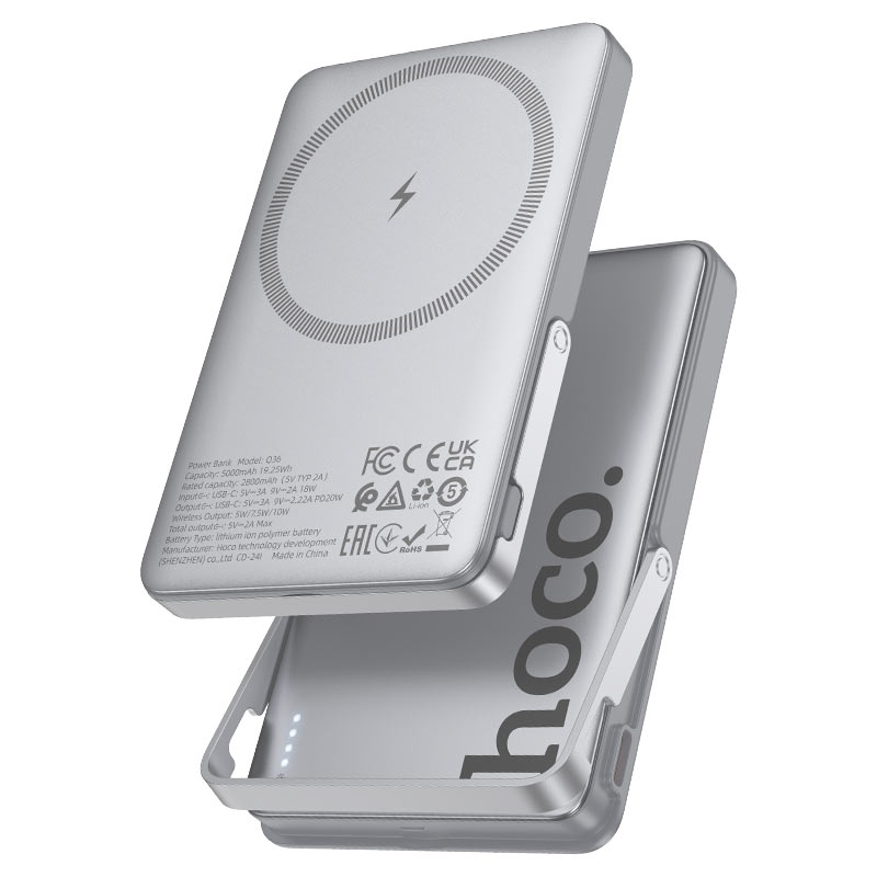 Powerbank “Q36 Sunlight” PD20W wireless charging 5000mAh
