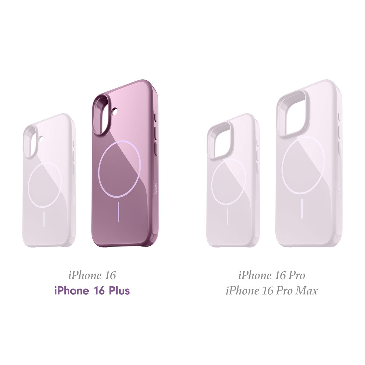 Beats Sunset Purple iPhone 16 Plus Case With Magsafe