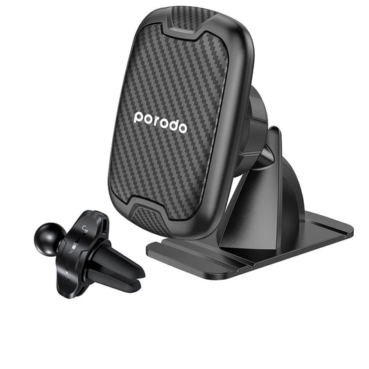 Porodo Dash Car Mount Phone Holder ( Magnetic / Air Vent )