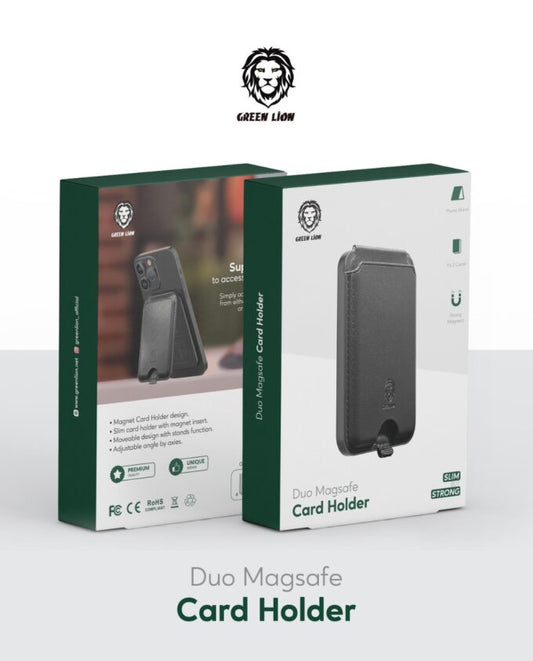 Green Lion Duo Magsafe Card Holder