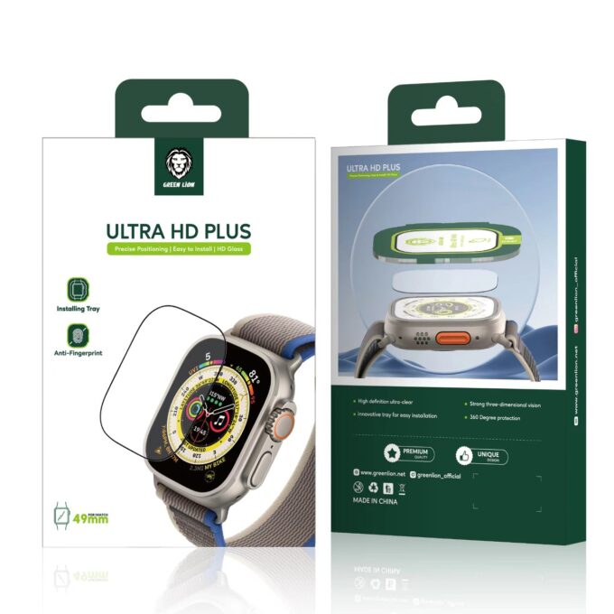 Green Lion Ultra HD Plus Glass for Apple Watch 49mm